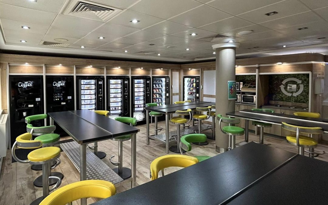 Traditional Vending Installation for Office Canteen
