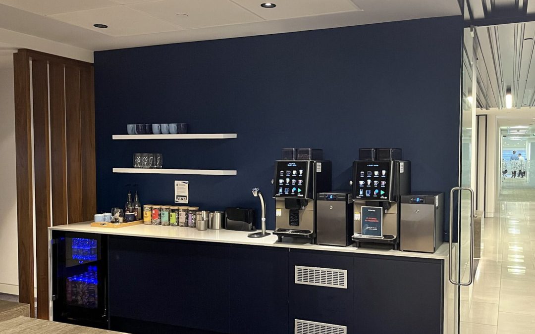 Bean-to-Cup Coffee Installation for Office Environment